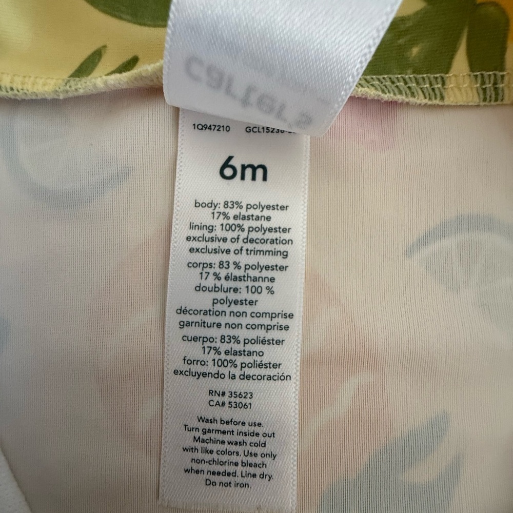 Carter's Yellow Rashguard Swimwear - Picture 8 of 8